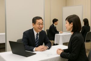 合同企業説明会の様子