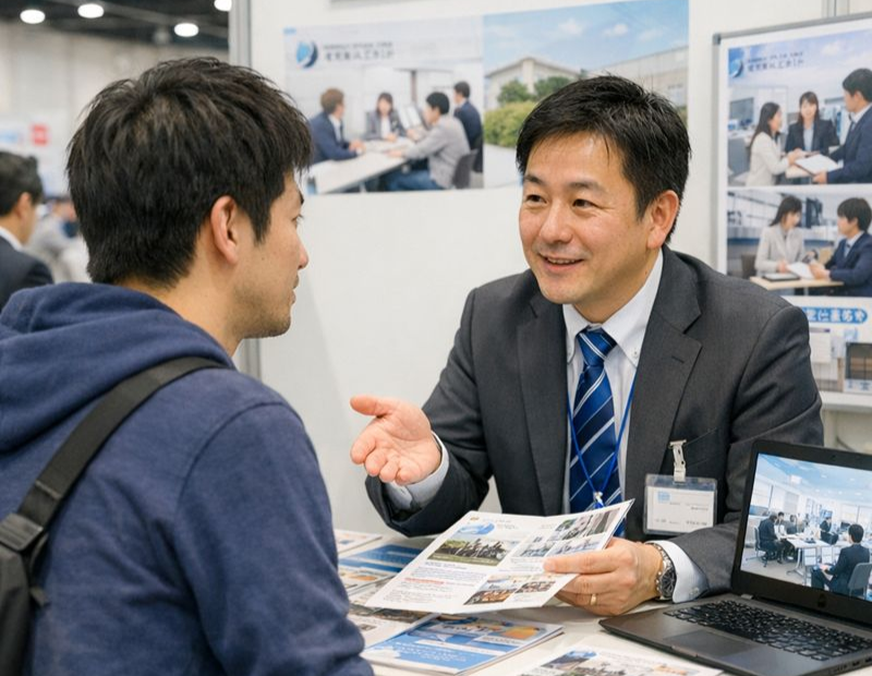 企業説明会の様子