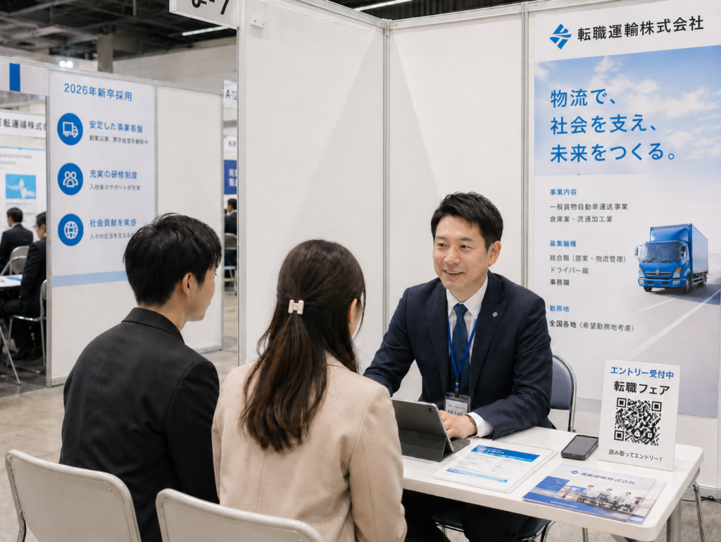 合同企業説明会の様子