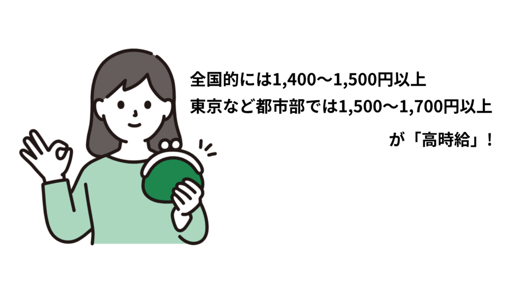 高時給はいくらからか