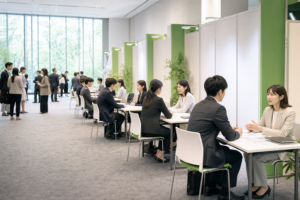 合同企業説明会の様子