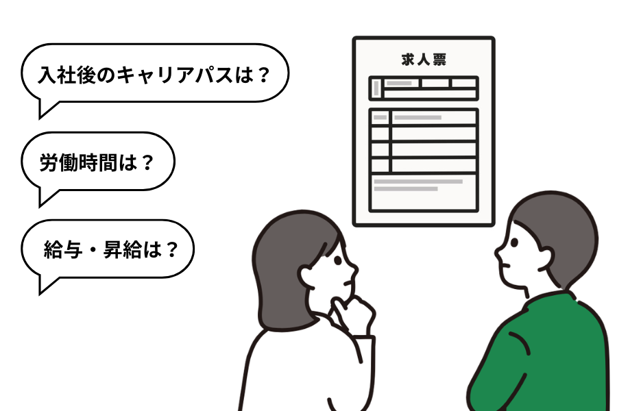 求人票の見るポイント