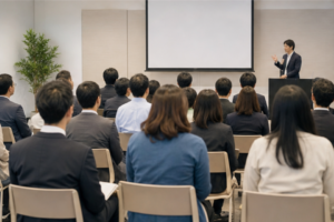 合同企業説明会の様子
