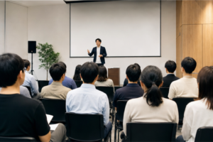 合同企業説明会の様子
