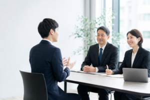 面接会の様子