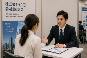 企業説明会の様子