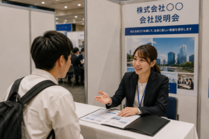 企業説明会の様子