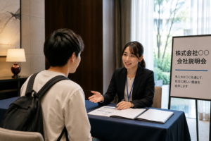 企業説明会の様子