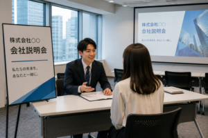 企業説明会の様子