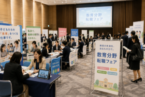 教育分野の転職イベントの様子