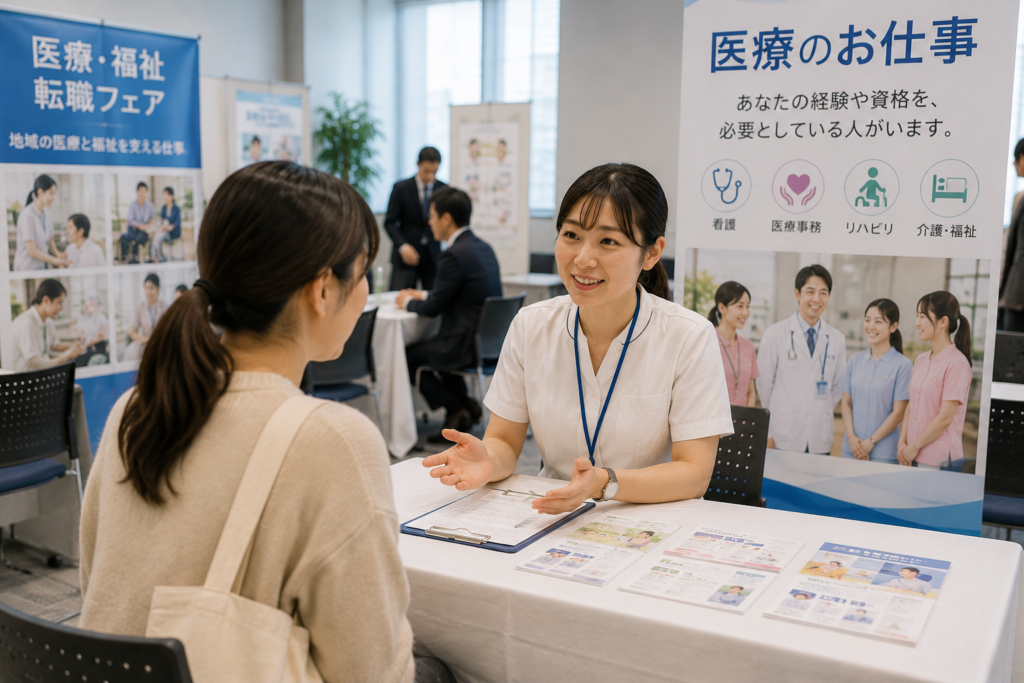 医療業界の転職イベントの様子