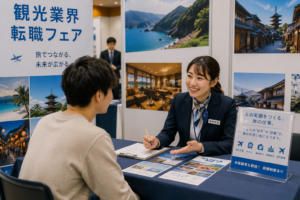 観光業界の転職イベントの様子