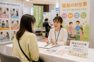 福祉業界の転職イベントの様子