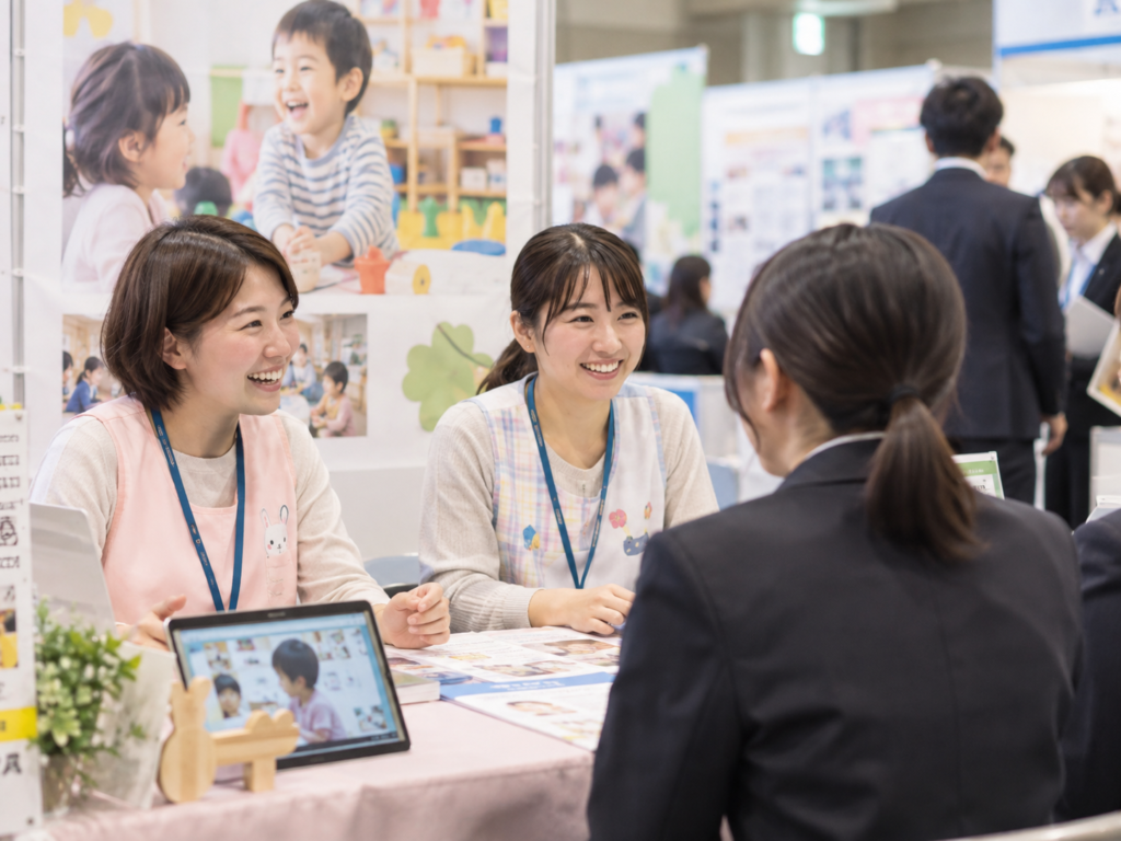 合同企業説明会の様子
