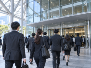 合同企業説明会の様子