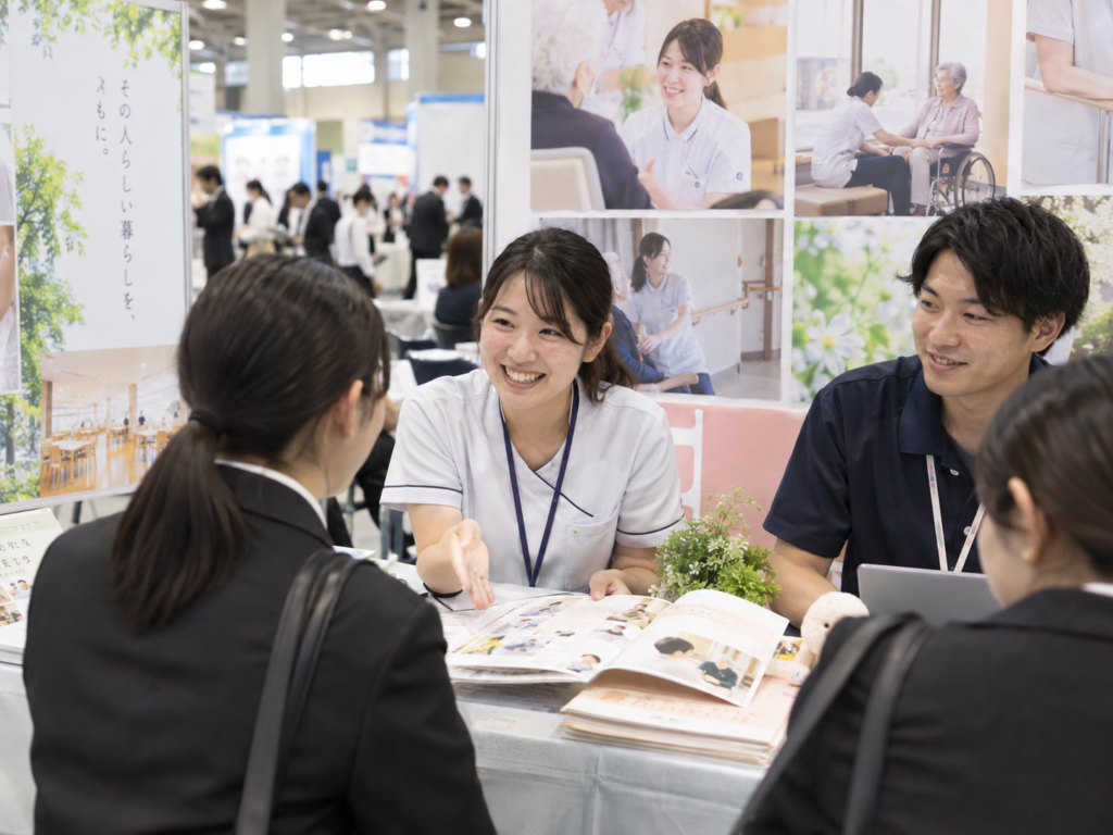 合同企業説明会の様子