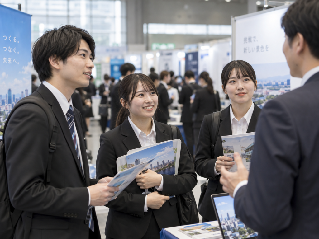 合同企業説明会の様子