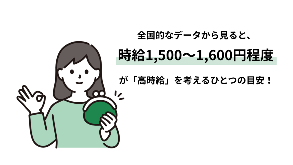 高時給はいくらからか